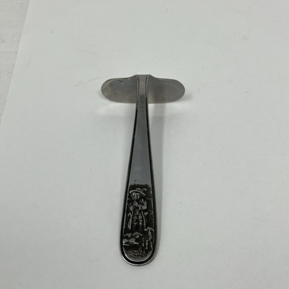 Oxydex Rostfrei Germany Stainless Baby Pusher- Nursery Rhyme Flatware